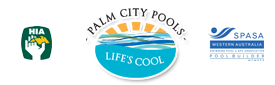 Palm City Pools Logo